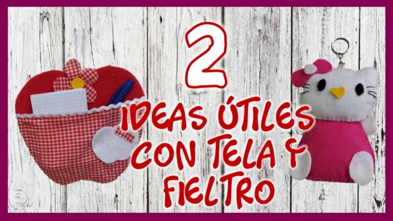 Creativas Manualidades de Fieltro para Niños