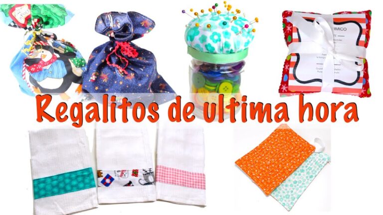 Ideas creativas con telas para confeccionar regalos navide&ntilde;os