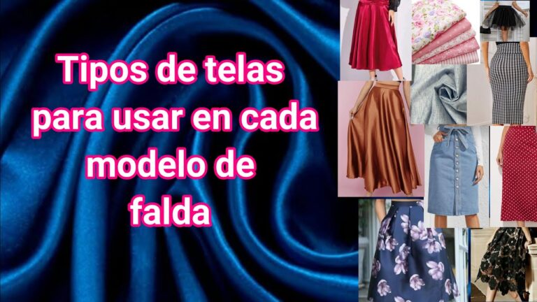 Telas de Calidad para Faldas Plisadas de Mujer