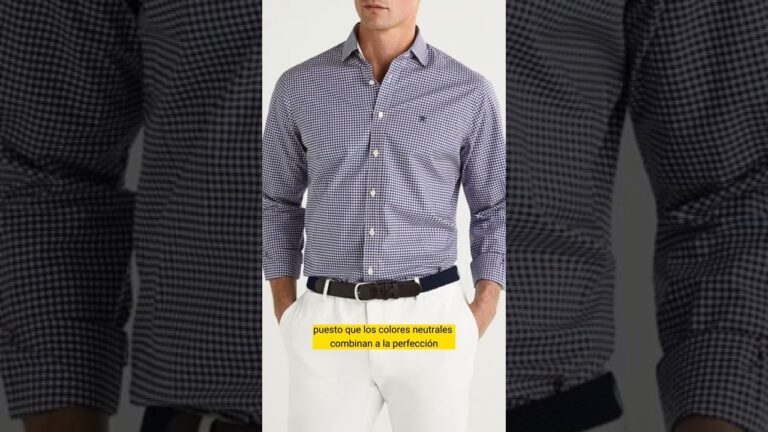 Estampados de Cuadros: La Tendencia en Camisas para Hombre