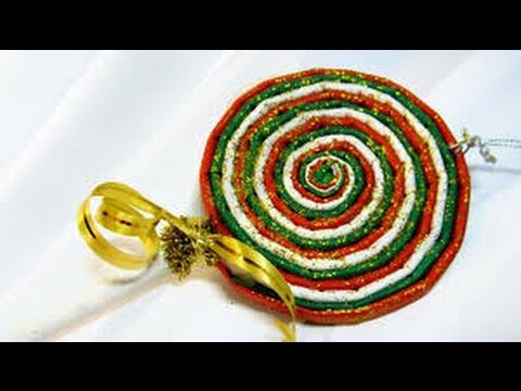 Telas Festivas de Bast&oacute;n de Caramelo para Navidad