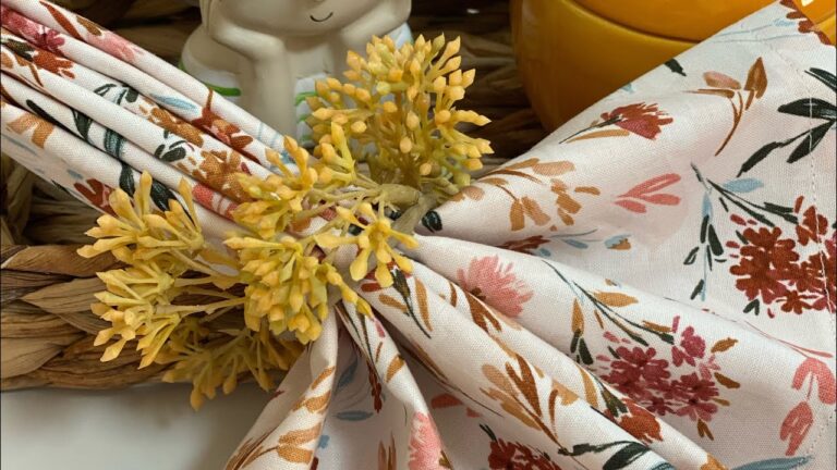 Guía Completa de Variedades de Telas para Servilletas de Mesa