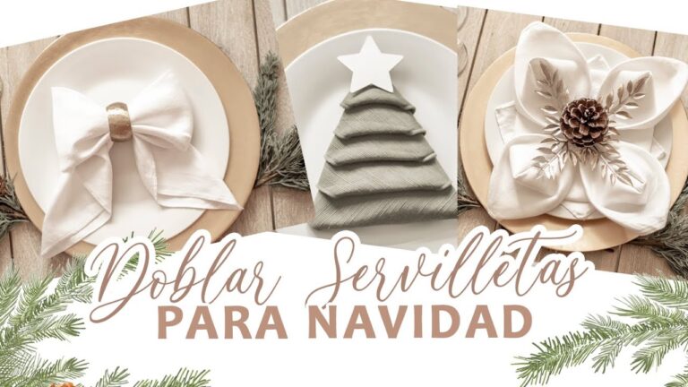 Elegancia en Servilletas de Tela para Decorar tu Hogar