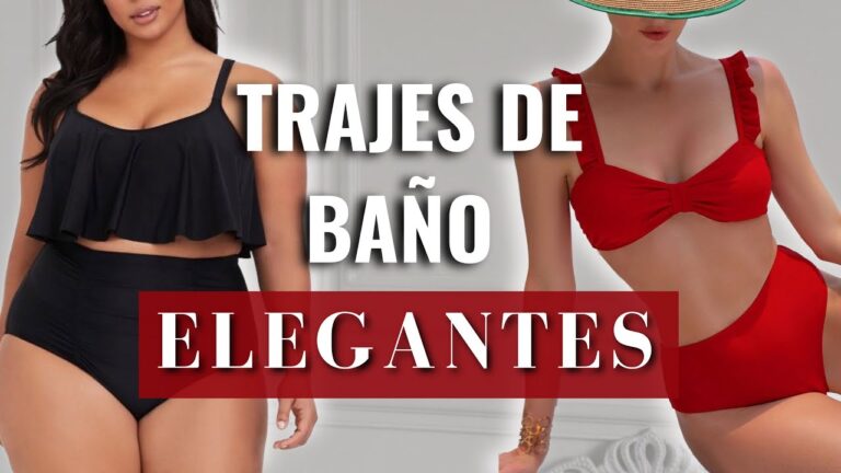 Tendencias en Diseño Moderno a Rayas para Bañadores y Bikinis