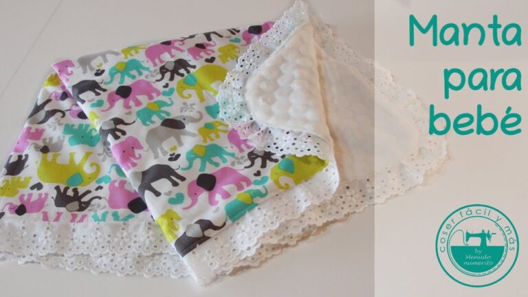 Gu&iacute;a para Confeccionar Mantas con Telas Suaves y Abrigadas